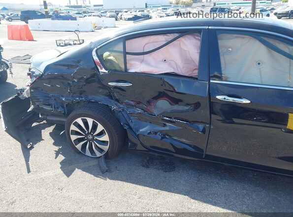 JHMCR6F57HC028783 2017 HONDA ACCORD Black წინა ხედი