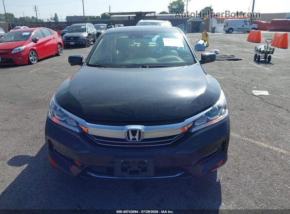 JHMCR6F57HC028783 2017 HONDA ACCORD Black ხელსაწყოთა პანელის ხედი