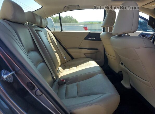JHMCR6F58HC012981 2017 HONDA ACCORD Серый Вид задних сидений