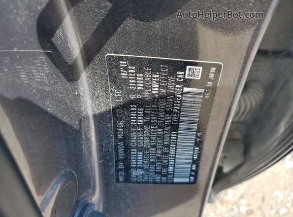 JHMCR6F58HC012981 2017 HONDA ACCORD Серый Вид наклейки с VIN-кодом