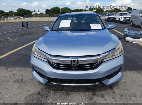 JHMCR6F58HC023771 2017 HONDA ACCORD Blue უკანა სალონის ხედი