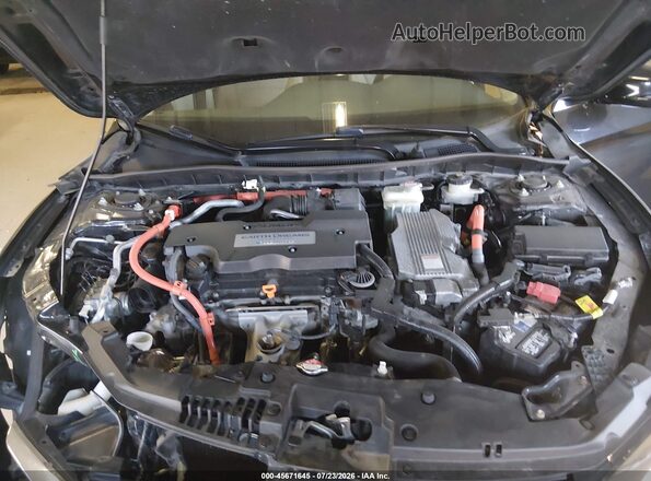 JHMCR6F59HC010432 2017 HONDA ACCORD Черный Вид сзади