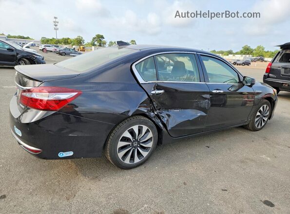 JHMCR6F59HC030552 2017 HONDA ACCORD Черный Задняя правая четверть