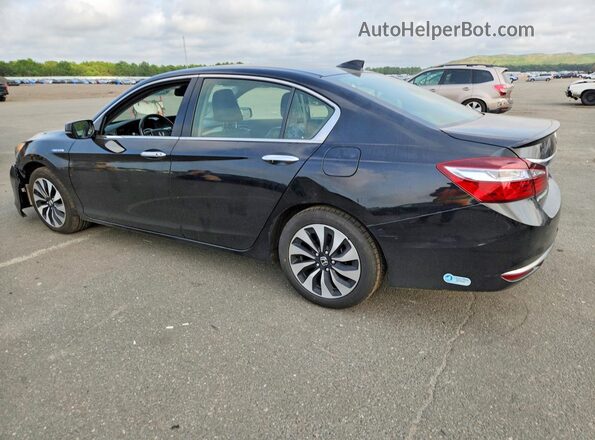 JHMCR6F59HC030552 2017 HONDA ACCORD Черный Задняя левая четверть