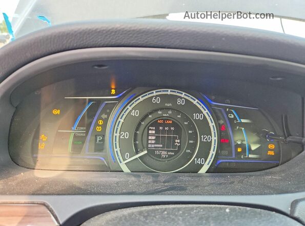 JHMCR6F59HC030552 2017 HONDA ACCORD Черный Вид щитка приборов