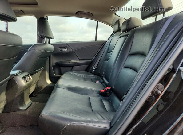 JHMCR6F59HC030552 2017 HONDA ACCORD Черный Вид задних сидений