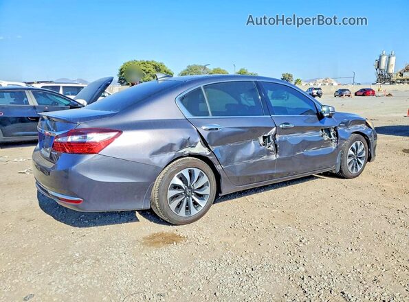 JHMCR6F5XHC010133 2017 HONDA ACCORD Gray Trasero derecho