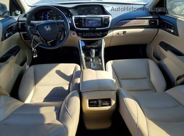 JHMCR6F5XHC010133 2017 HONDA ACCORD Gray Vista del salpicadero