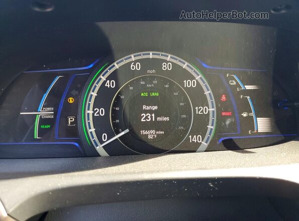 JHMCR6F5XHC010133 2017 HONDA ACCORD Gray Vista del cuadro de instrumentos