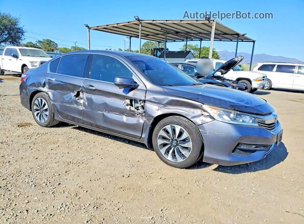 JHMCR6F5XHC010133 2017 HONDA ACCORD Gray Delantero derecho