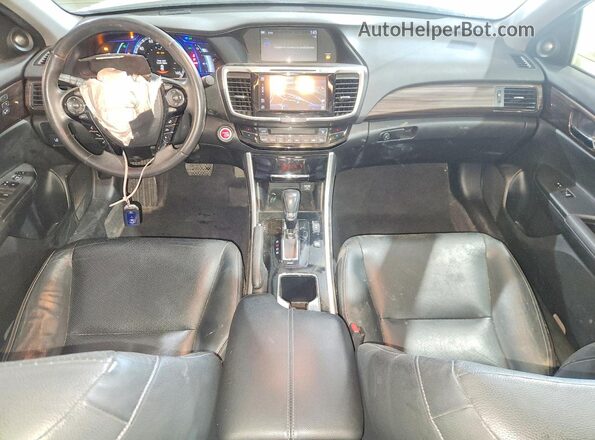 JHMCR6F71HC012838 2017 HONDA ACCORD White წინა პანელის ხედი