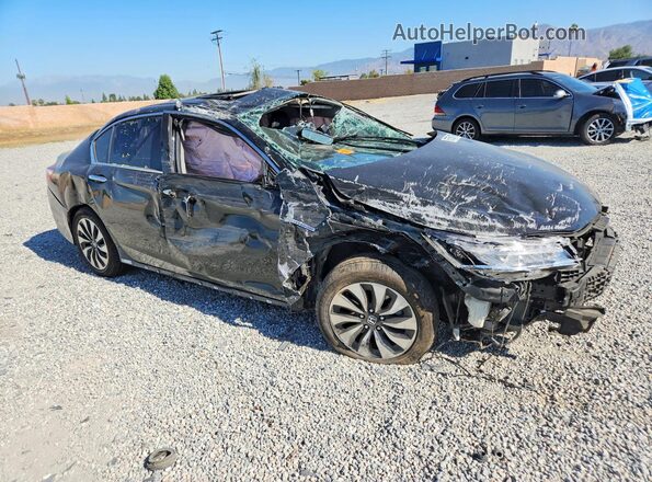 JHMCR6F72HC006580 2017 HONDA ACCORD Black წინა მარჯვენა