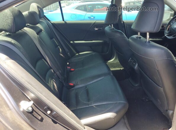 JHMCR6F74HC002711 2017 HONDA ACCORD Gray უკანა სავარძლების ხედი