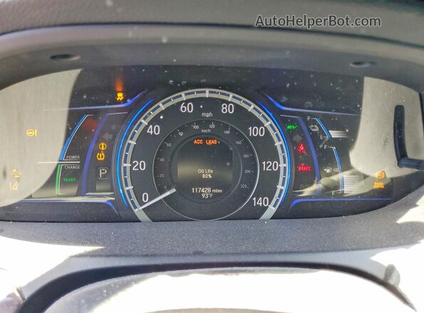 JHMCR6F74HC002711 2017 HONDA ACCORD Gray ხელსაწყოთა პანელის ხედი