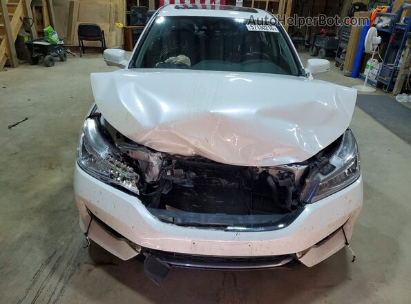 JHMCR6F74HC005852 2017 HONDA ACCORD White Вид спереду