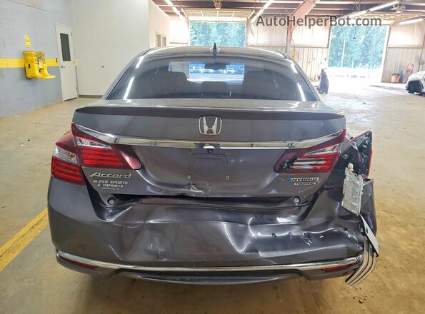 JHMCR6F74HC007536 2017 HONDA ACCORD Gray Vista trasera