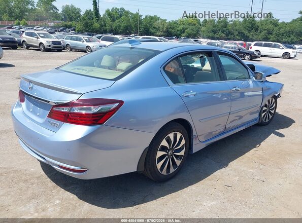 JHMCR6F74HC009223 2017 HONDA ACCORD Blue უკანა მარჯვენა