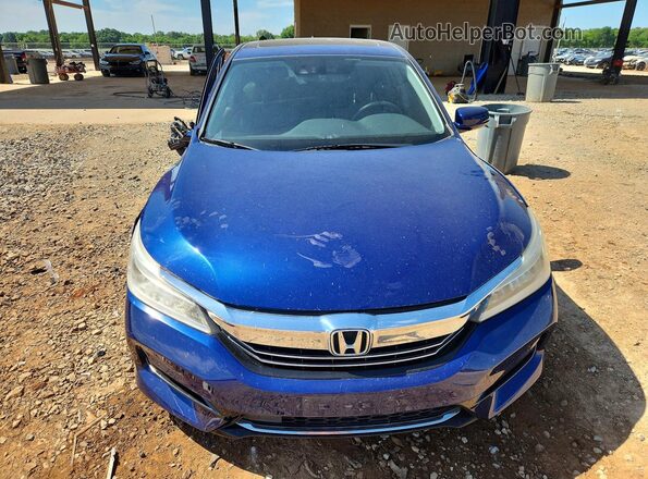 JHMCR6F75HC021039 2017 HONDA ACCORD Синий Вид спереди