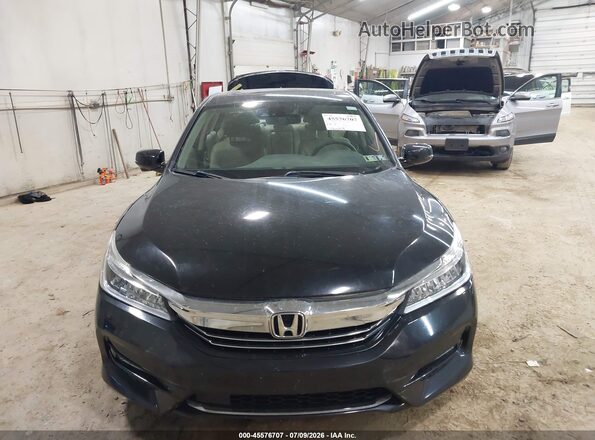 JHMCR6F75HC021803 2017 HONDA ACCORD Black Vista del cuadro de instrumentos