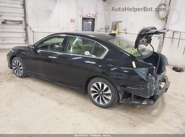 JHMCR6F75HC021803 2017 HONDA ACCORD Black Trasero izquierdo