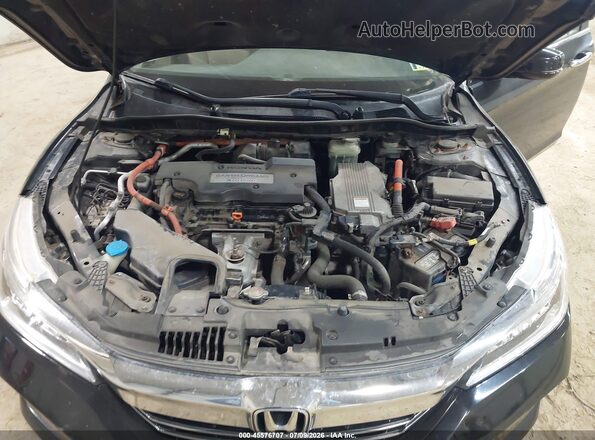JHMCR6F75HC021803 2017 HONDA ACCORD Black Vista trasera