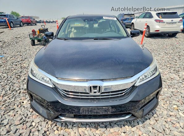 JHMCR6F75HC024913 2017 HONDA ACCORD Black წინა ხედი
