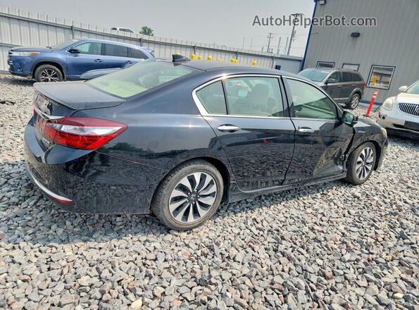 JHMCR6F75HC024913 2017 HONDA ACCORD Black უკანა მარჯვენა