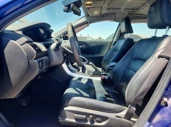 JHMCR6F7XHC015933 2017 HONDA ACCORD Blue Սալոնի դիմացի տեսք