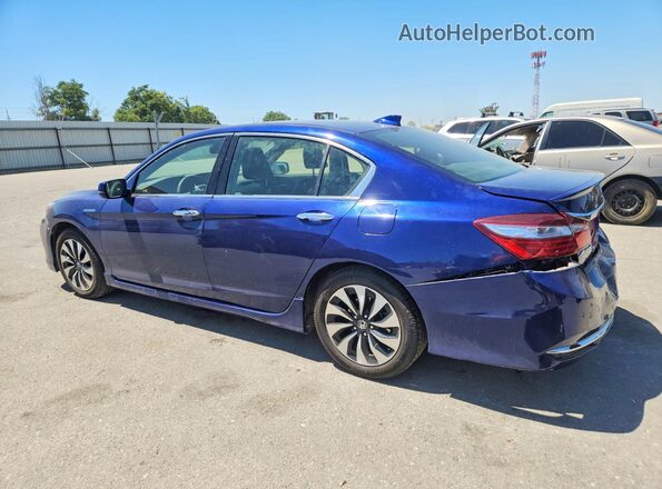 JHMCR6F7XHC015933 2017 HONDA ACCORD Blue Հետևի ձախ