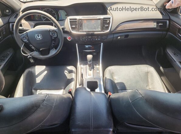 JHMCR6F7XHC015933 2017 HONDA ACCORD Blue Առջևի վահանակի տեսք