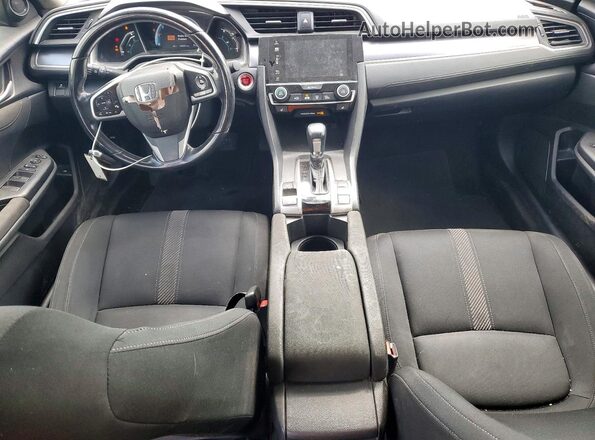 JHMFC1F30JX037355 2018 HONDA CIVIC Silver Widok deski rozdzielczej
