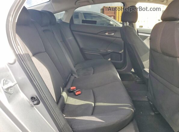 JHMFC1F30JX037355 2018 HONDA CIVIC Silver Widok tylnych siedzeń