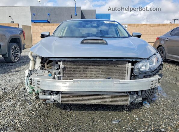 JHMFC1F30JX037355 2018 HONDA CIVIC Silver Widok z przodu