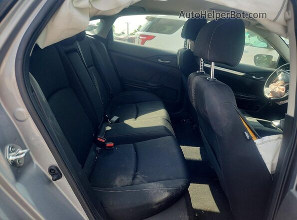 JHMFC1F31JX018121 2018 HONDA CIVIC Gray Widok tylnych siedzeń