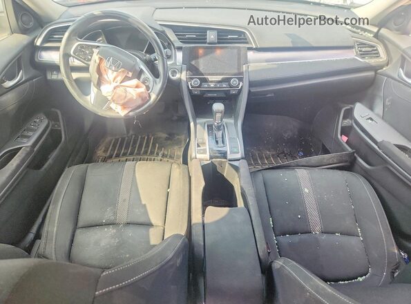 JHMFC1F31JX018121 2018 HONDA CIVIC Gray Widok deski rozdzielczej