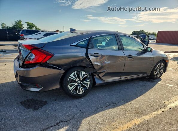 JHMFC1F31JX024260 2018 HONDA CIVIC Gray უკანა მარჯვენა