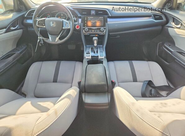 JHMFC1F31JX024260 2018 HONDA CIVIC Gray წინა პანელის ხედი