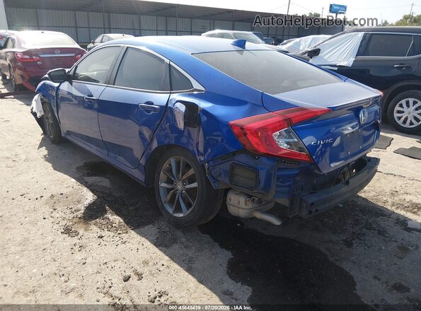 JHMFC1F31KX004690 2019 HONDA CIVIC Синий Задняя левая четверть