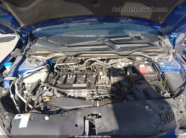 JHMFC1F31KX004690 2019 HONDA CIVIC Синий Вид сзади