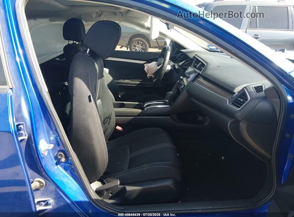JHMFC1F31KX004690 2019 HONDA CIVIC Синий Вид салона спереди