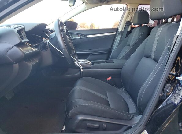 JHMFC1F31KX014684 2019 HONDA CIVIC Black Vista interior delantera