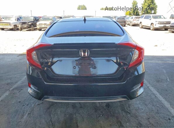 JHMFC1F31KX014684 2019 HONDA CIVIC Black Vista trasera