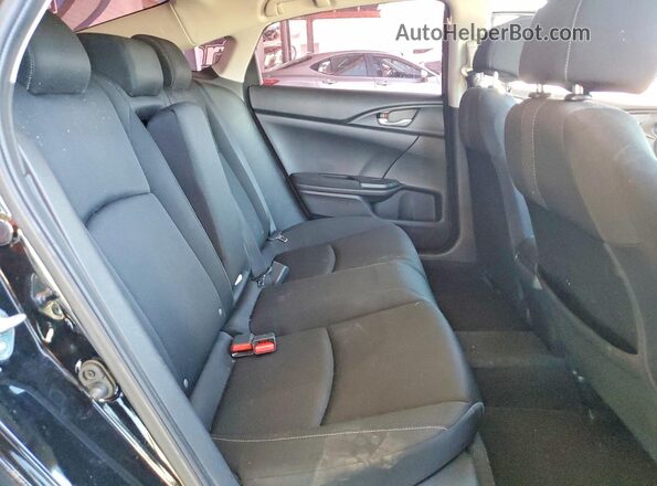 JHMFC1F31KX014684 2019 HONDA CIVIC Black Vista de los asientos traseros