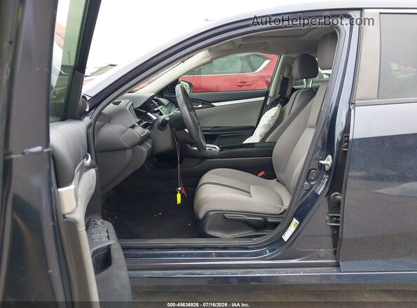 JHMFC1F32JX025580 2018 HONDA CIVIC Gray Front interior view