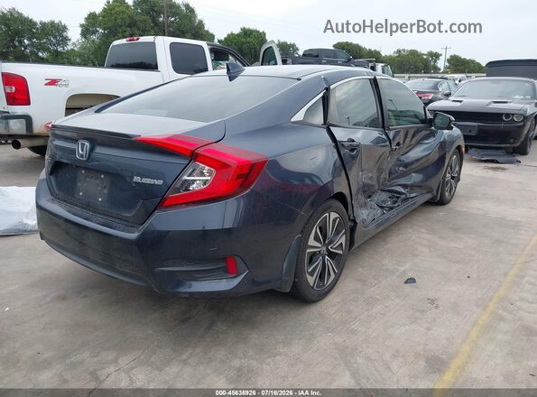 JHMFC1F32JX025580 2018 HONDA CIVIC Gray Rear right
