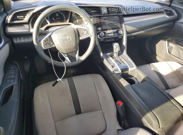 JHMFC1F32KX005475 2019 HONDA CIVIC Gray Dashboard view
