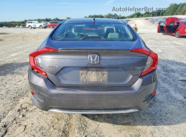 JHMFC1F32KX005475 2019 HONDA CIVIC Gray Rear view