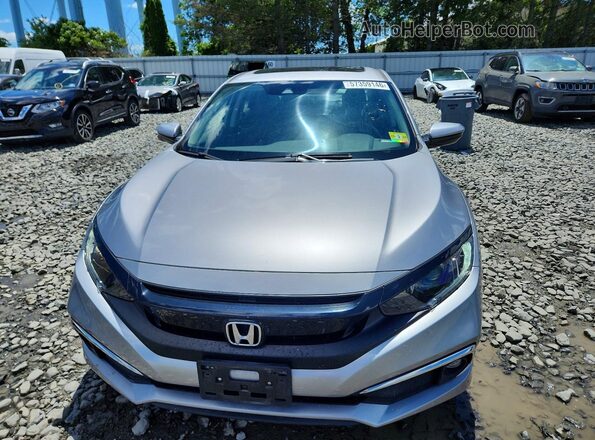 JHMFC1F32KX008733 2019 HONDA CIVIC Silver Widok z przodu