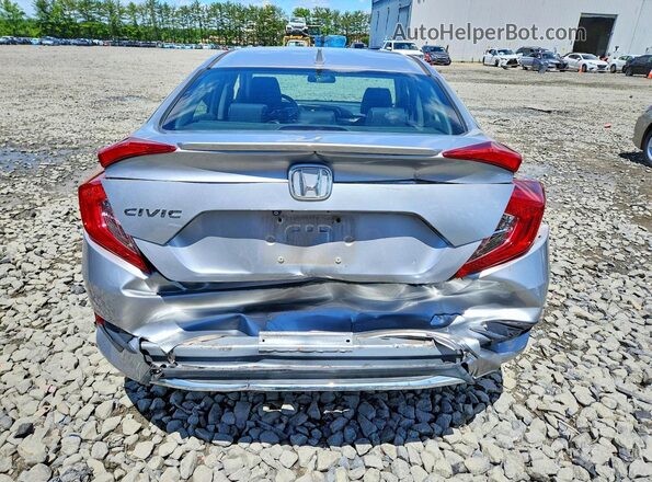 JHMFC1F32KX008733 2019 HONDA CIVIC Silver Widok z tyłu