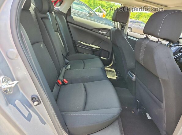 JHMFC1F32KX008733 2019 HONDA CIVIC Silver Widok tylnych siedzeń